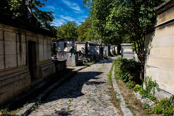 Paris France September 2022 Pere Lachaise Cemetery Largest Parisian Cemetery — стоковое фото