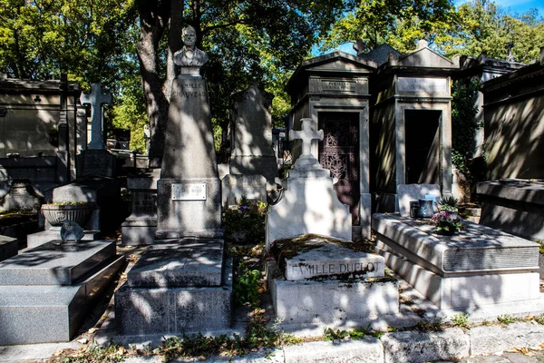 Paris France September 2022 Pere Lachaise Cemetery Largest Parisian Cemetery — Stock fotografie