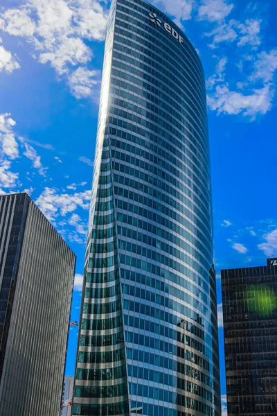 Paris France September 2022 Cityscape Architecture Defense Business District Located — Stock Photo, Image