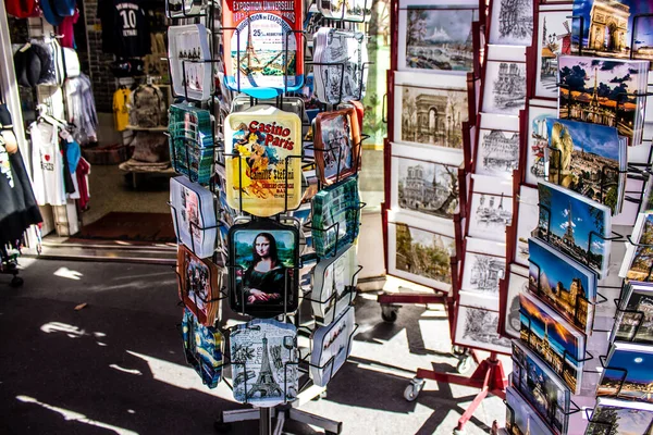 Paris França Setembro 2022 Objetos Decorativos Vários Presentes Vendidos Uma — Fotografia de Stock