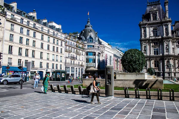 Paris France September 2022 Cityscape Architecture Paris Emblematic City Capital — Stock Photo, Image