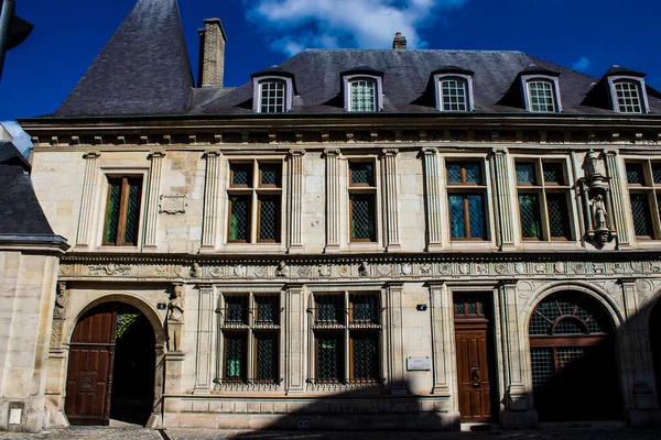 Reims Francia Septiembre 2022 Paisaje Urbano Arquitectura Reims Una Ciudad — Foto de Stock