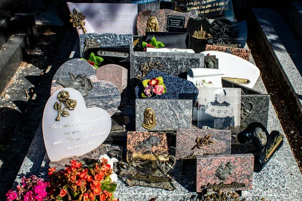Реймс Франция Сентября 2022 Года Северное Кладбище Является Старейшим Кладбищем — стоковое фото
