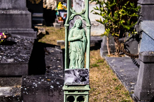 Reims Francia Septiembre 2022 Cementerio Del Norte Más Antiguo Ciudad — Foto de Stock