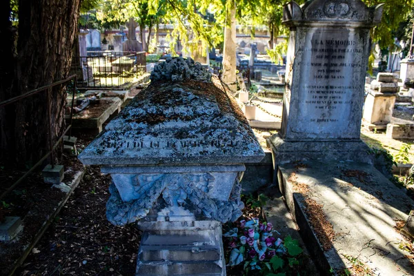 프랑스 2022 묘지는 시에서 묘지이다 말엽에 세워진 도시에는 의유적 — 스톡 사진