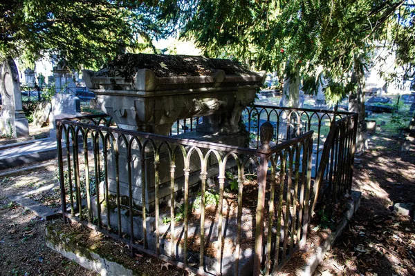 Реймс Франция Сентября 2022 Года Северное Кладбище Является Старейшим Кладбищем — стоковое фото