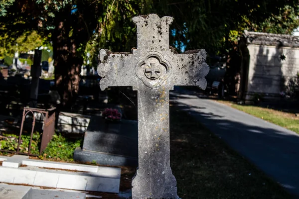 Reims Francia Settembre 2022 Cimitero Nord Più Antico Della Città — Foto Stock