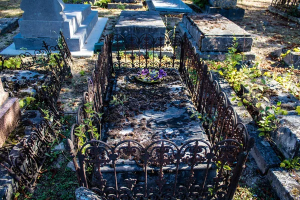 프랑스 2022 묘지는 시에서 묘지이다 말엽에 세워진 도시에는 의유적 — 스톡 사진