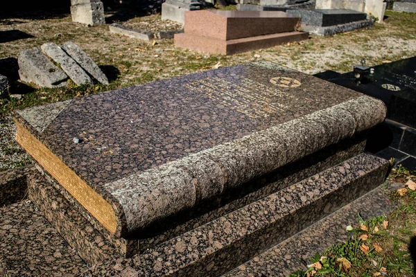 Reims Francia Septiembre 2022 Cementerio Del Norte Más Antiguo Ciudad —  Fotos de Stock