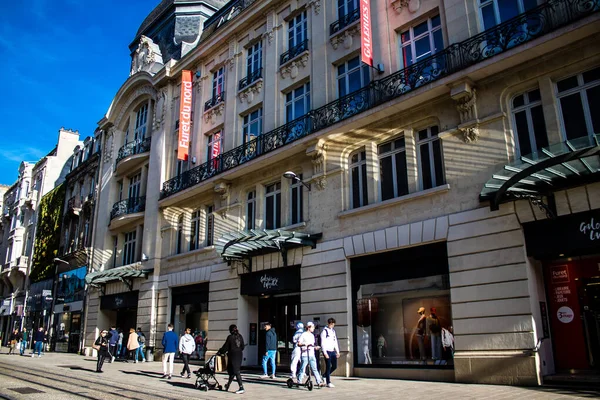 Reims Francia Septiembre 2022 Paisaje Urbano Arquitectura Reims Una Ciudad — Foto de Stock