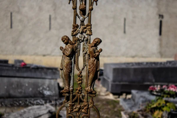 Reims Frankreich September 2022 Der Nordfriedhof Ist Der Älteste Friedhof — Stockfoto