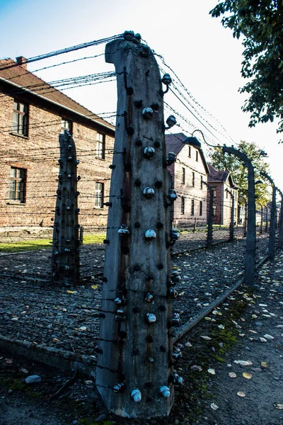 Oświęcim Polska Października 2022 Auschwitz Największy Kompleks Obozów Koncentracyjnych Iii — Zdjęcie stockowe