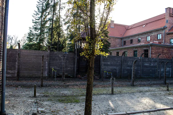Oswiecim Polsko Října 2022 Osvětim Největší Komplex Koncentračních Táborů Třetí — Stock fotografie