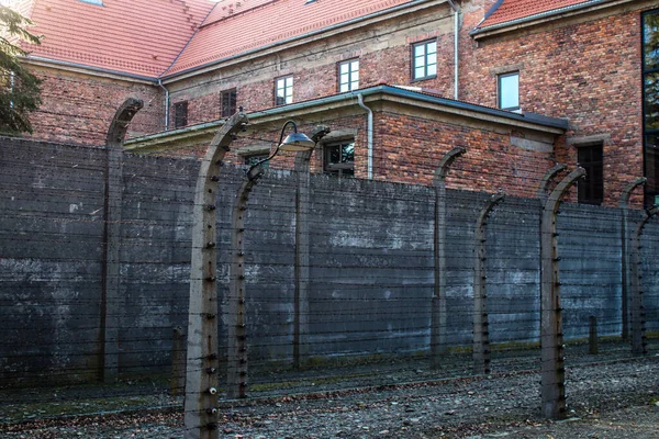 Oświęcim Polska Października 2022 Auschwitz Największy Kompleks Obozów Koncentracyjnych Iii — Zdjęcie stockowe