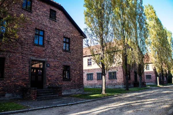 Oswiecim Poland October 2022 Auschwitz Largest Concentration Camp Complex Third — 스톡 사진