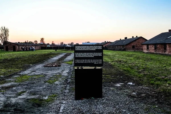Oswiecim Polônia Outubro 2022 Birkenau Maior Complexo Campos Concentração Terceiro — Fotografia de Stock