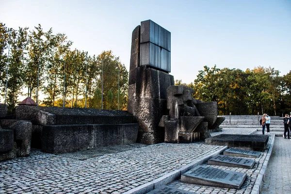Oswiecim Polen Oktober 2022 Birkenau Het Grootste Concentratiekamp Complex Het — Stockfoto