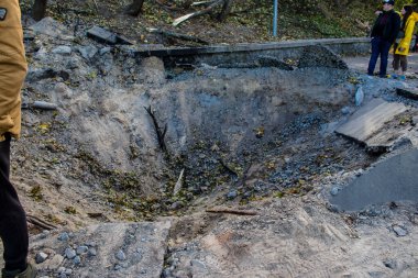 Rusya 'nın Ukrayna' daki Kyiv 'e füze saldırısı sonrası 10 Ekim 2022' de büyük Rus füze saldırıları gerçekleşti. Füzeler Kyiv şehrinin dört yerine isabet etti. 9 kişi öldü ve 36 kişi yaralandı.