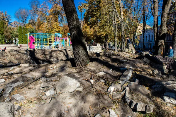 Rusya Nın Ukrayna Daki Kyiv Füze Saldırısı Sonrası Ekim 2022 — Stok fotoğraf