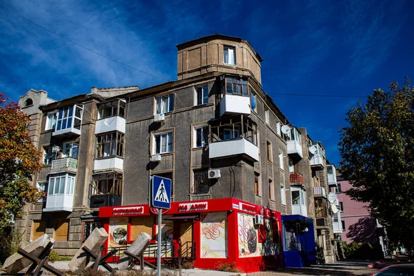 Stad Bakhmut Ligt Aan Frontlinie Het Wordt Een Week Intensief — Stockfoto