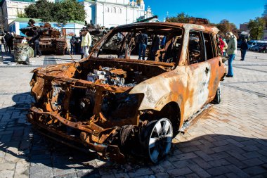 Yok edilen Rus askeri donanım sergisi, Rusya 'nın 2022 yılında Ukrayna' yı işgali sırasında ele geçirilen ve imha edilen Rus askeri teçhizatlarının yer aldığı açık hava sergisi.