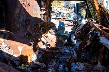 Yok edilen Rus askeri donanım sergisi, Rusya 'nın 2022 yılında Ukrayna' yı işgali sırasında ele geçirilen ve imha edilen Rus askeri teçhizatlarının yer aldığı açık hava sergisi.