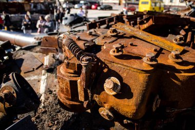 Yok edilen Rus askeri donanım sergisi, Rusya 'nın 2022 yılında Ukrayna' yı işgali sırasında ele geçirilen ve imha edilen Rus askeri teçhizatlarının yer aldığı açık hava sergisi.