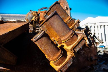 Yok edilen Rus askeri donanım sergisi, Rusya 'nın 2022 yılında Ukrayna' yı işgali sırasında ele geçirilen ve imha edilen Rus askeri teçhizatlarının yer aldığı açık hava sergisi.