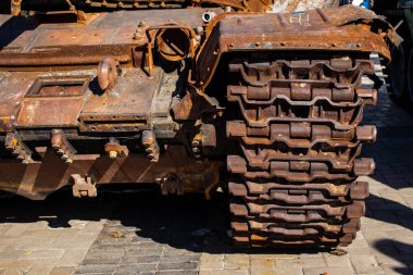 Yok edilen Rus askeri donanım sergisi, Rusya 'nın 2022 yılında Ukrayna' yı işgali sırasında ele geçirilen ve imha edilen Rus askeri teçhizatlarının yer aldığı açık hava sergisi.