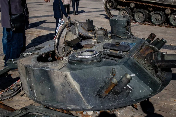 Yok edilen Rus askeri donanım sergisi, Rusya 'nın 2022 yılında Ukrayna' yı işgali sırasında ele geçirilen ve imha edilen Rus askeri teçhizatlarının yer aldığı açık hava sergisi.