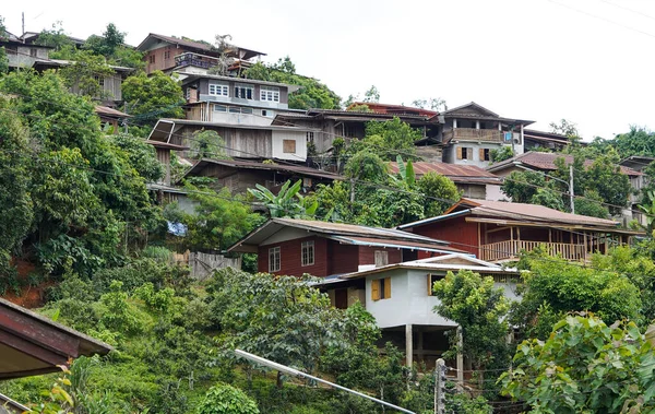 Sakad Village Old Village Mountain Sakad Nan Province Thailand — Stock Photo, Image