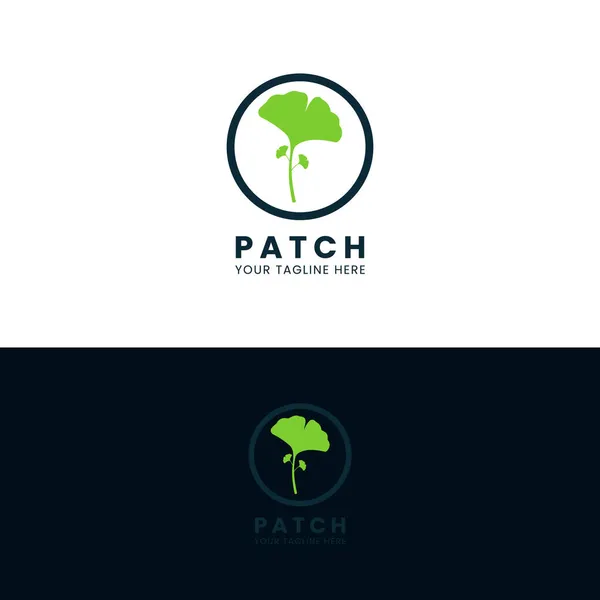 Patch Logo Design Logo Template — Stock Vector