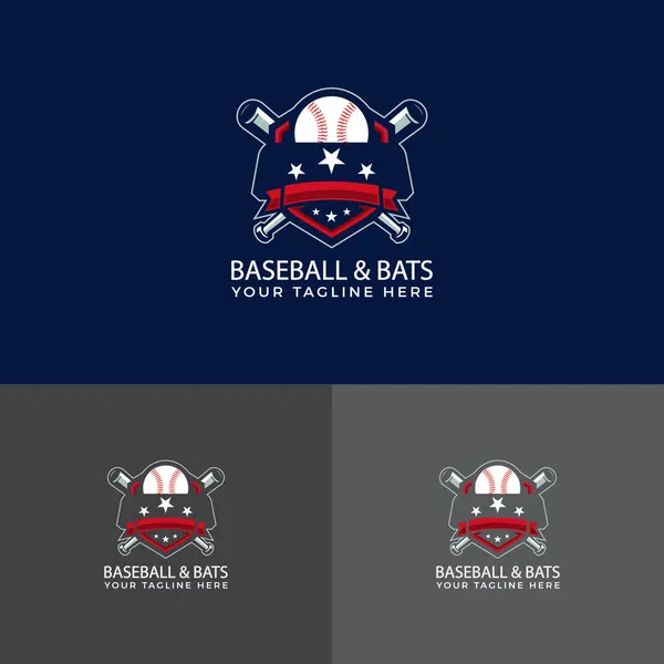 Tiradores Logo Del Equipo Béisbol — Archivo Imágenes Vectoriales