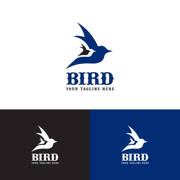 Kuş ve Yavru Kuş Logosu Tasarımı