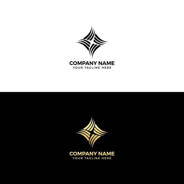 Company Name Logo Logo Company Name Template — Stock vektor