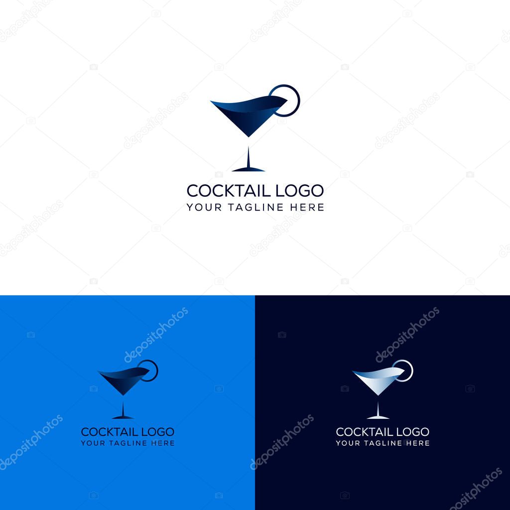 Cocktail Logo - alcoholic cocktails logo
