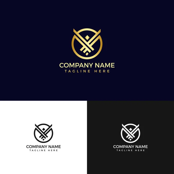 Company Name Company Name Logo — Stock vektor