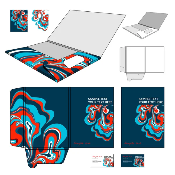 Klasör tasarım şablonu.