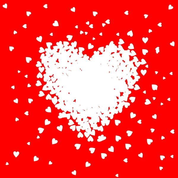 Corazones del Día de San Valentín . — Vector de stock