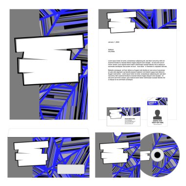 iş sanat eserleri için şablon