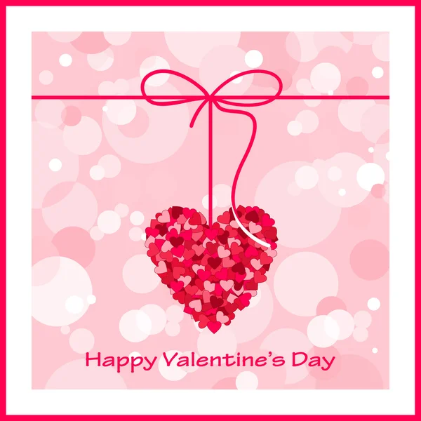 Valentines day card — Stock Vector