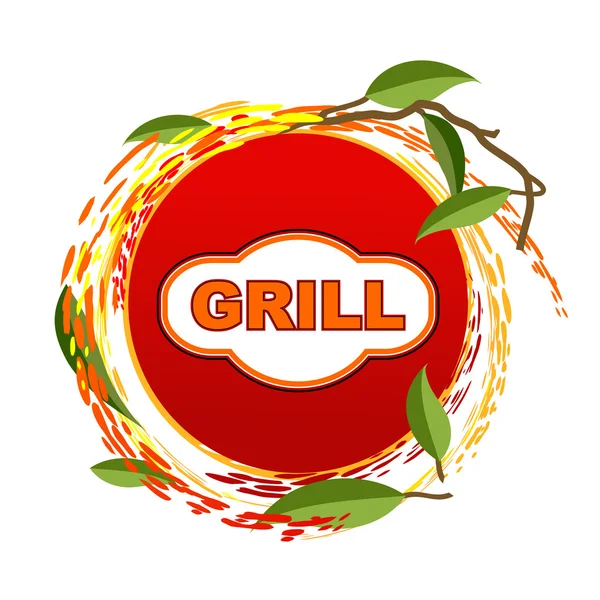 Grill. — Stock Vector