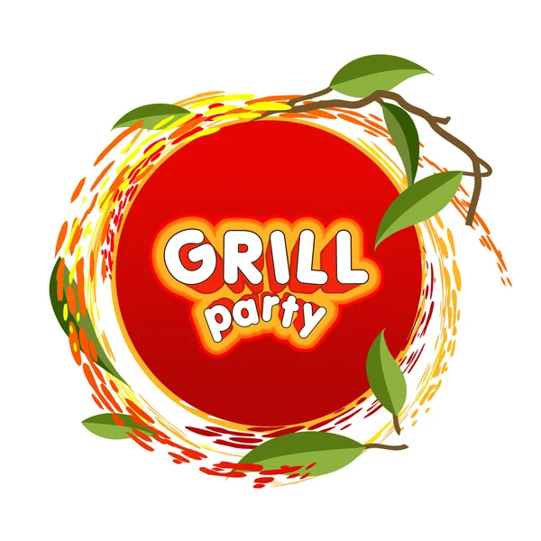 Grill — Stock Vector