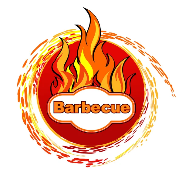 Barbecue. — Vettoriale Stock