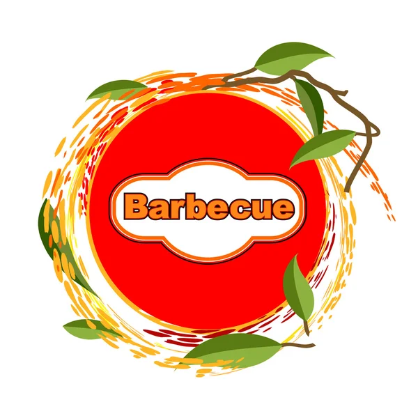 Barbekü. — Stok Vektör