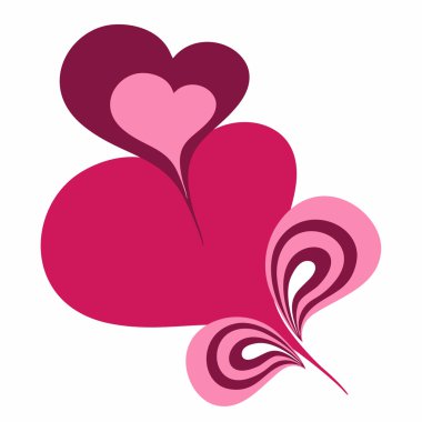 Sevgililer günü kalp.