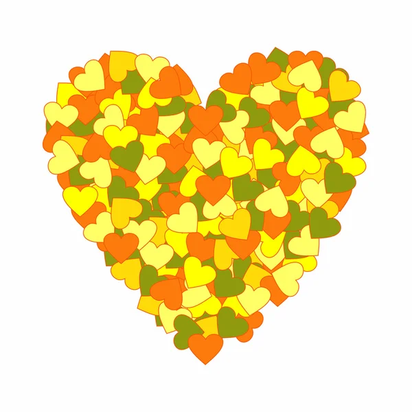 Valentines day hearts — Stock Vector