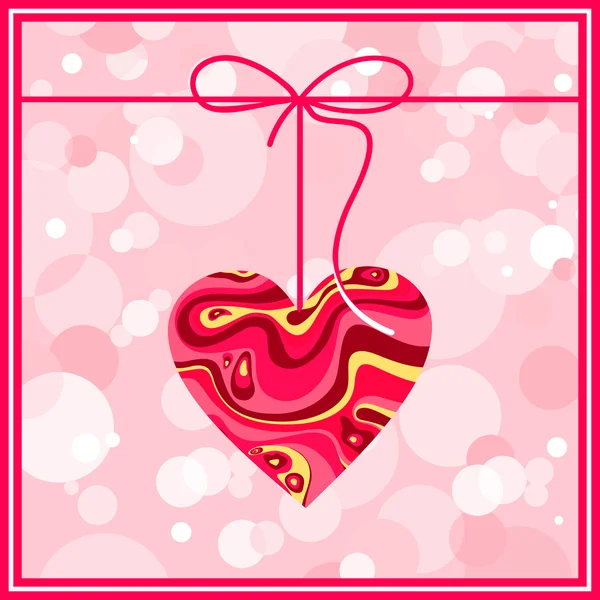 Carte de Saint Valentin . — Image vectorielle