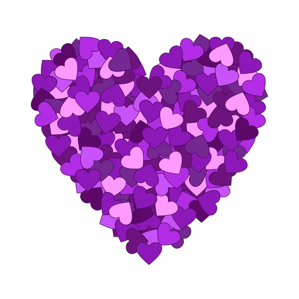 Valentines day hearts — Stock Vector