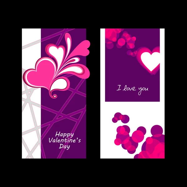 Valentine day card — Stock Vector